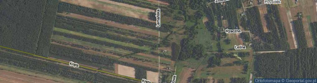 Zdjęcie satelitarne Lemańska ul.